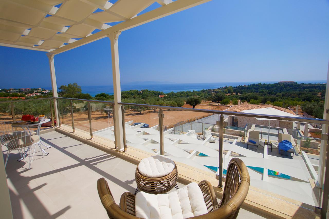 Villa Ion Pangea Villas Trapezaki  Luaran gambar